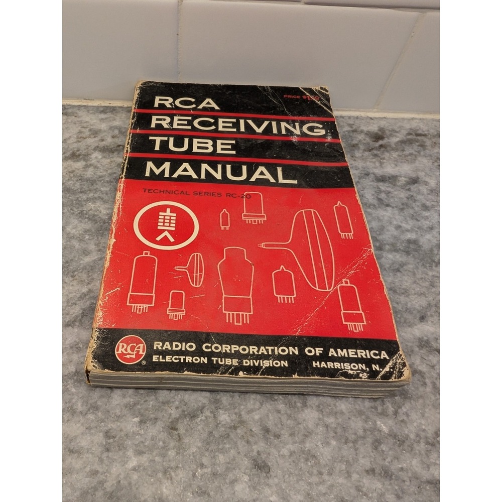RCA‎ Receiving Tube Manual Technical Series RC-20